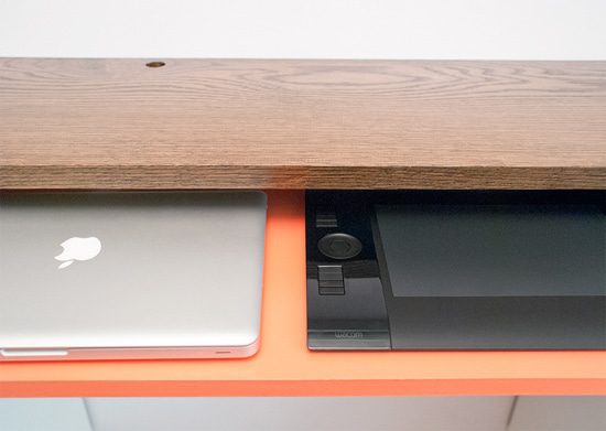 A Keyboard Tray, Pull Out Desk Drawer For Keyboard