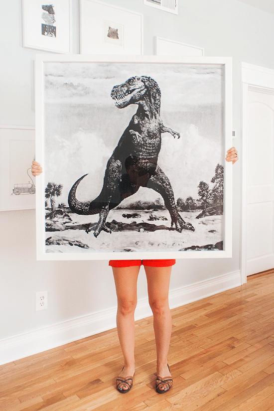 DIY Giant Frames for Your Dinosaurs (+ $100!)