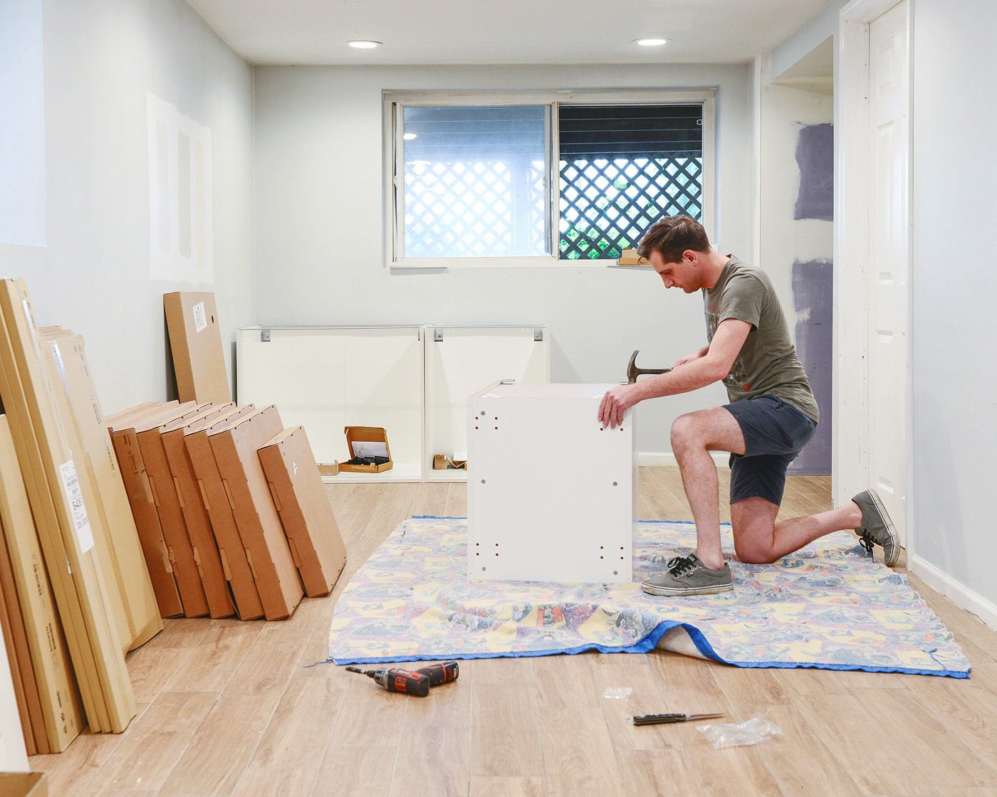 Organizing and Installing Our IKEA Kitchen - Yellow Brick Home